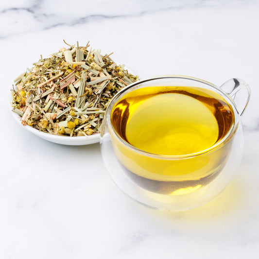Rest and Relaxation Tea- Chamomile/ Lemongrass + Delta 9 Raw Honey