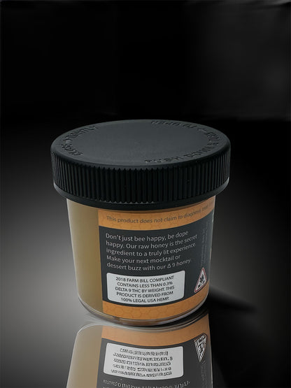 Wholesale- ∆ 9 Raw Honey 9oz 2mg|72mg- 1 Case (20 Count)